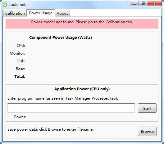 JouleMeter(电脑耗电量估算软件) V1.1