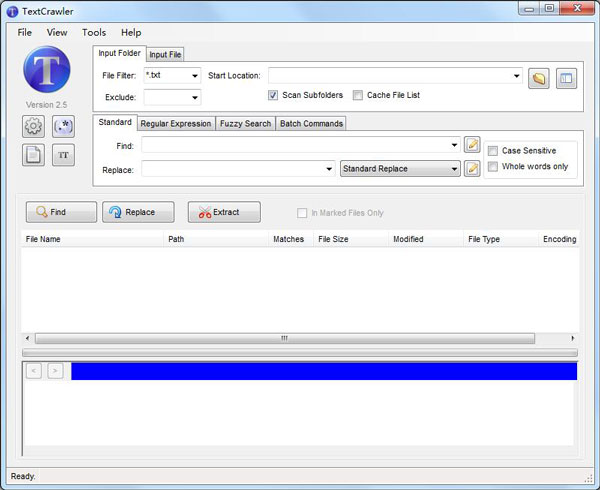 TextCrawler(搜索替换工具) V2.5