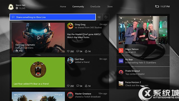 微软今日推送Xbox One Win10新体验