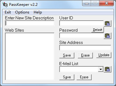 PassKeeper(密码管理工具) V2.2.0.0 绿色版