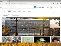 Bing新增图像流功能展示互联网搜索趋势
