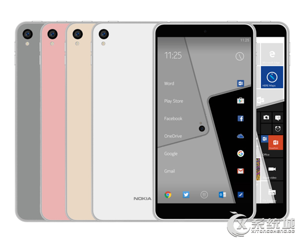诺基亚重返智能手机领域，不确定可否在Android与Win10间进行切换