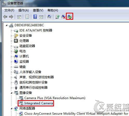 Windows7“计算机”不显示已连接的摄像头图标怎么办？