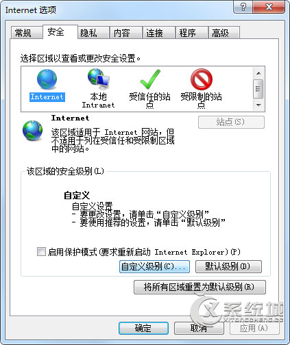 Win7取消提示＂确实允许此网页访问剪贴板吗＂的方法