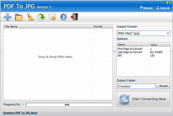 PDF To JPG(PDF转图片工具) V2.0