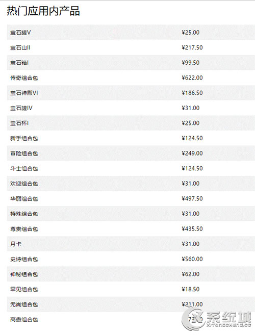 《罗马战神》上架Win10商店:内购十分强大