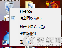 番茄花园Win7怎么清空回收站？