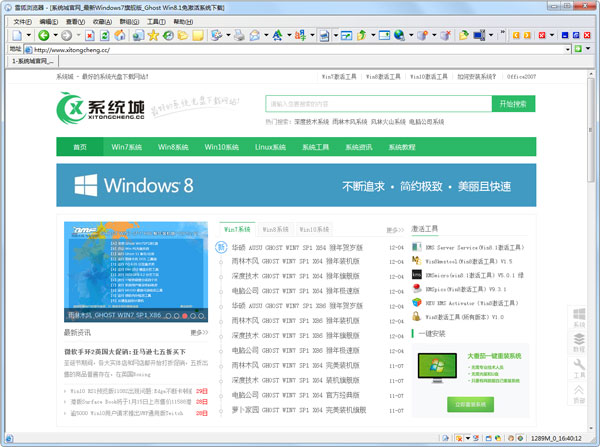 雪狐浏览器 V1.30 绿色版