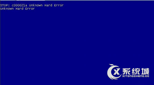 Win7电脑蓝屏提示＂c000021a unknown hard error＂怎么解决？