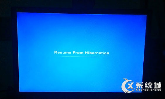 Win8开机出现“Resume from Hibernation”的原因及解决方法