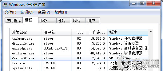 wmiprvse.exe是什么进程？Win7进程wmiprvse.exe有病毒吗？