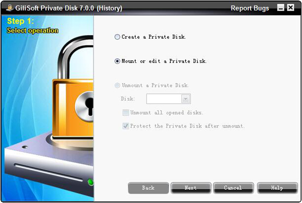 GiliSoft Private Disk(虚拟磁盘加密) V7.0 破解版