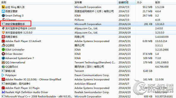 设备健康助手是什么？Win7微软设备健康助手可以卸载吗？