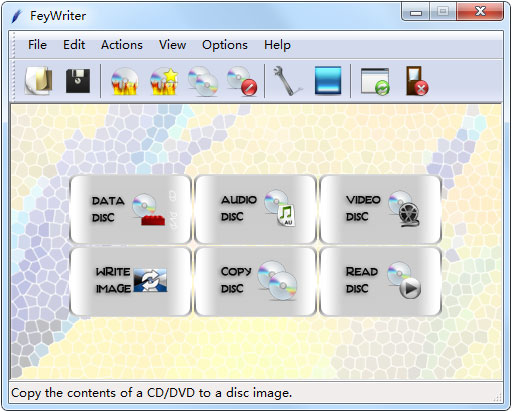 FeyWriter(CD\\DVD刻录软件) V1.8 绿色版
