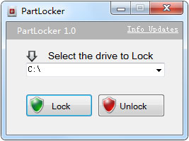 PartLocker(硬盘分区锁) V1.0 绿色版