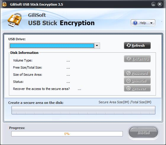 USB Stick Encryption(USB加密) V3.5