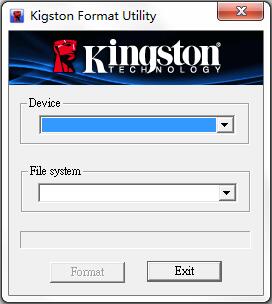 Kingston Format Utility(金士顿U盘修复工具) V1.0.3.0 绿色版