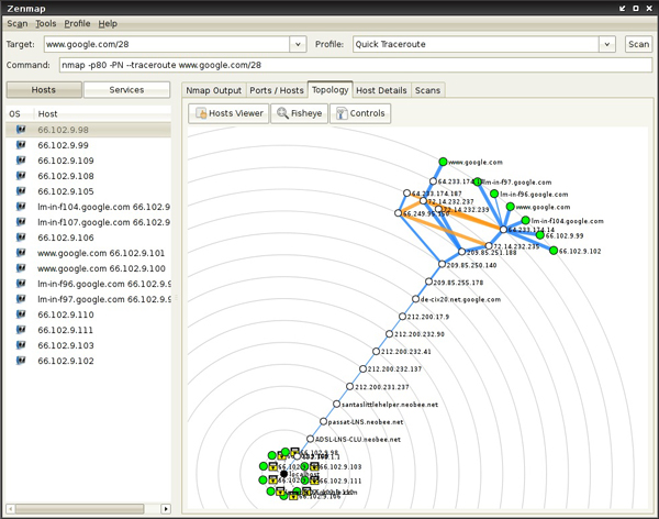 Zenmap(网络端口扫描器) V7.1.0