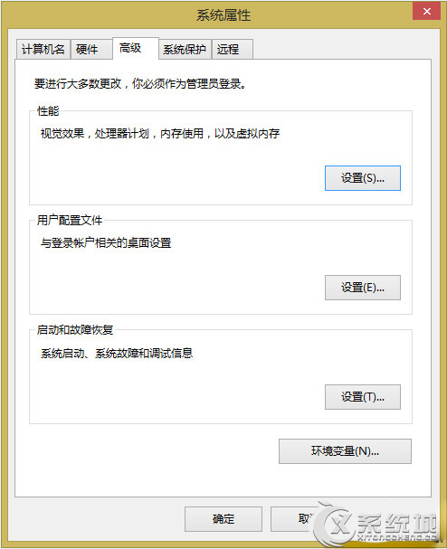 Win8.1关闭视觉特效提高运行速度的操作方法