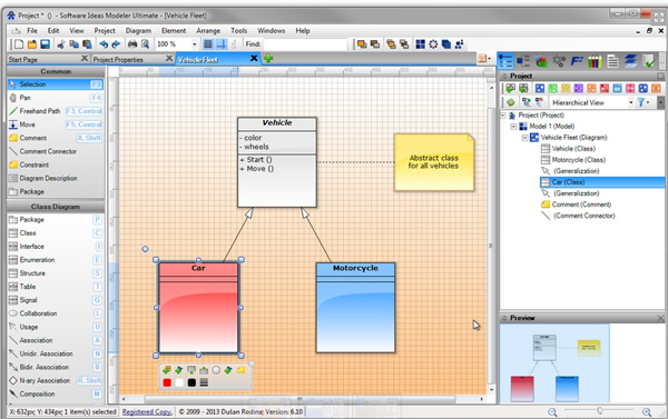 Software Ideas Modeler(UML建模工具) V8.55 绿色版