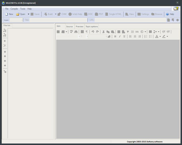 WinCHM(CHM帮助文件制作工具) V5.06