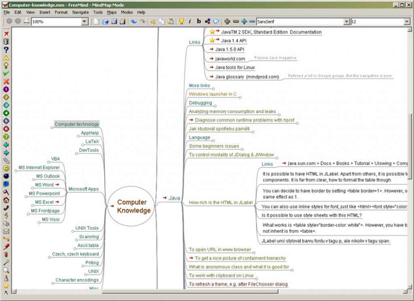 FreeMind(思维导图软件) V1.0.1