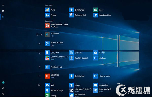 Win10全新开始菜单改进:专为平板模式优化