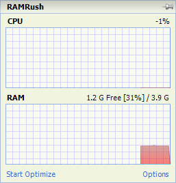 RAMRush(内存整理工具) V1.0.6.9