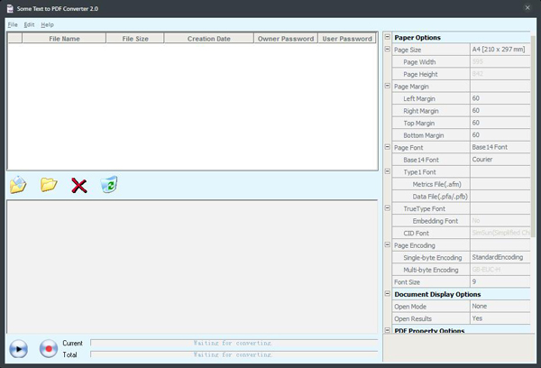 Some Text to PDF Converter(TXT转PDF) V2.0