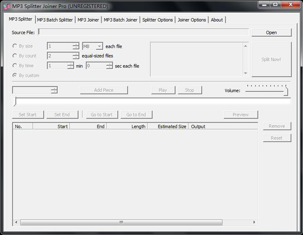 MP3 Splitter Joiner Pro(MP3剪辑软件) V4.2.0.2612