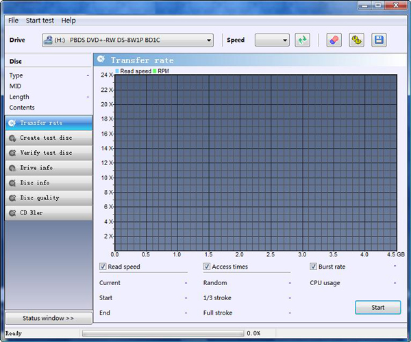 Opti Drive Control(光驱测速工具) V1.70