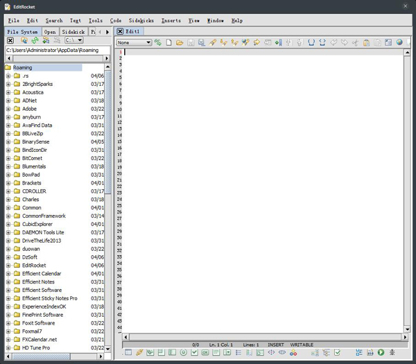 EditRocket(代码编辑器) V4.0.2 (64位)