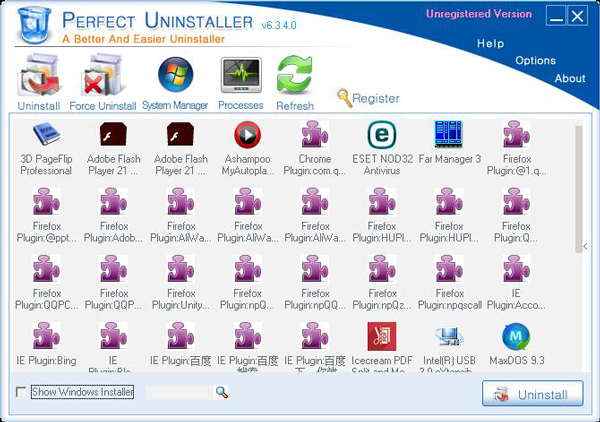 Perfect Uninstaller(卸载工具) V6.3.4.0