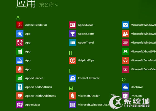 Win8应用程序名称全部变成APP无法打开的处理方法