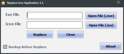 Replace Icon Application(应用程序图标替换) V1.1 绿色版