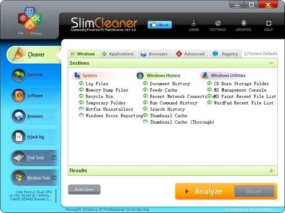 SlimCleaner(系统清理工具) V4.0.30878.55015