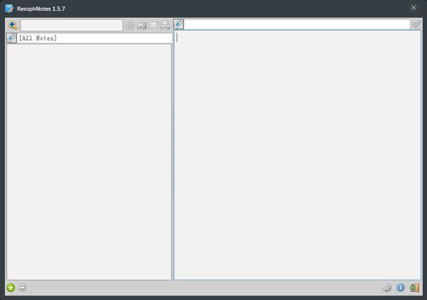 ResophNotes(记事本程序) V1.5.7