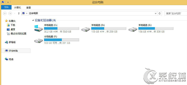 怎样删除Win8.1我的电脑中视频、图片等6个文件夹？