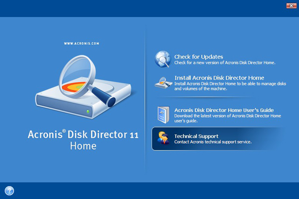 Acronis Disk Director Home(硬盘分区工具) V11
