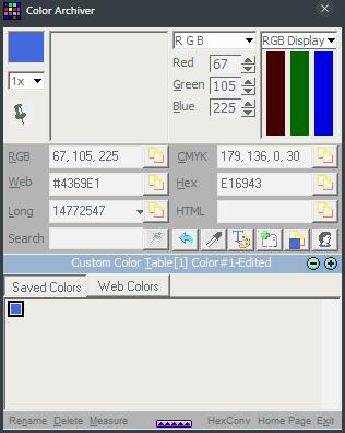 Color Archiver(屏幕取色器) V2.5.0 绿色版