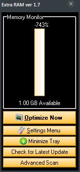 Extra RAM(系统优化工具) V1.7