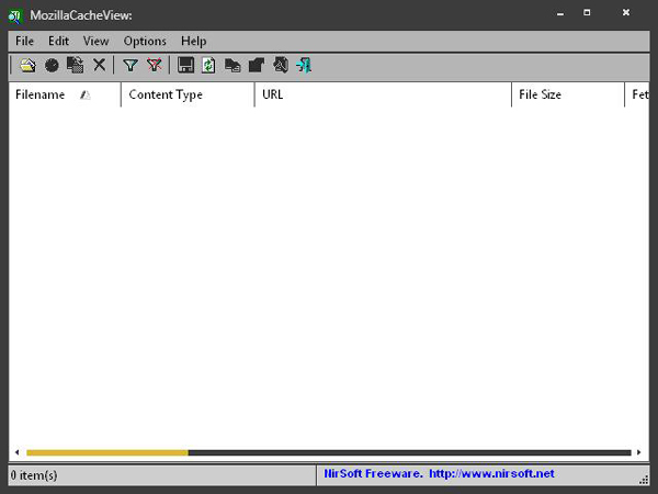 MozillaCacheView(缓存查看工具) V1.68 绿色版