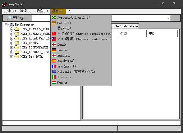 RegAlyzer(注册表编辑工具) V1.1 绿色版