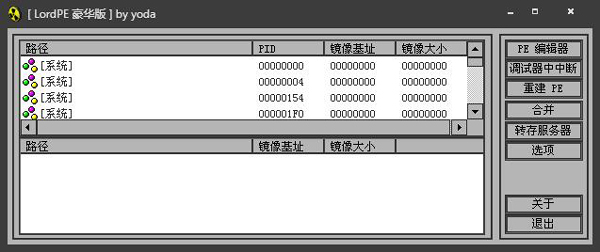 LordPE(PE文件修改工具) V1.4 绿色豪华版