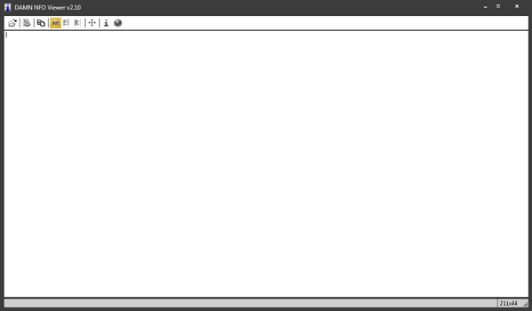 DAMN NFO Viewer(NFO/DIZ文件查看器) V2.10.0032 绿色版