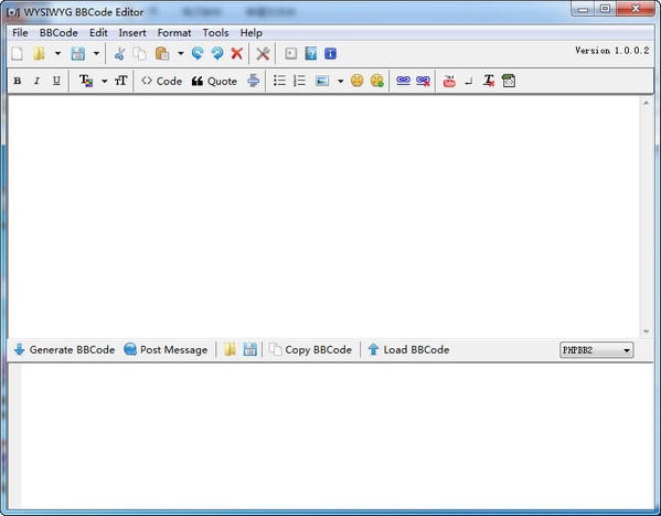 WYSIWYGBB Code Editor(UBB编辑器) V1.0.0.2 绿色版