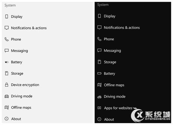 Win10 Mobile Build 14342：系统设置图标趋于完善！