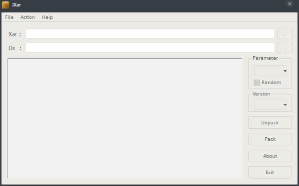 JXar(Xar通用解包打包工具) V2.1.0 绿色版