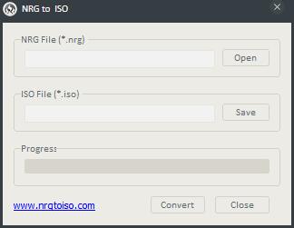 NRG to ISO(Nero转ISO映像) V1.0