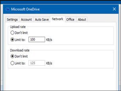 Win10桌面版OneDrive更新：支持自定义限速